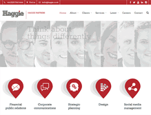 Tablet Screenshot of haggiepartners.com